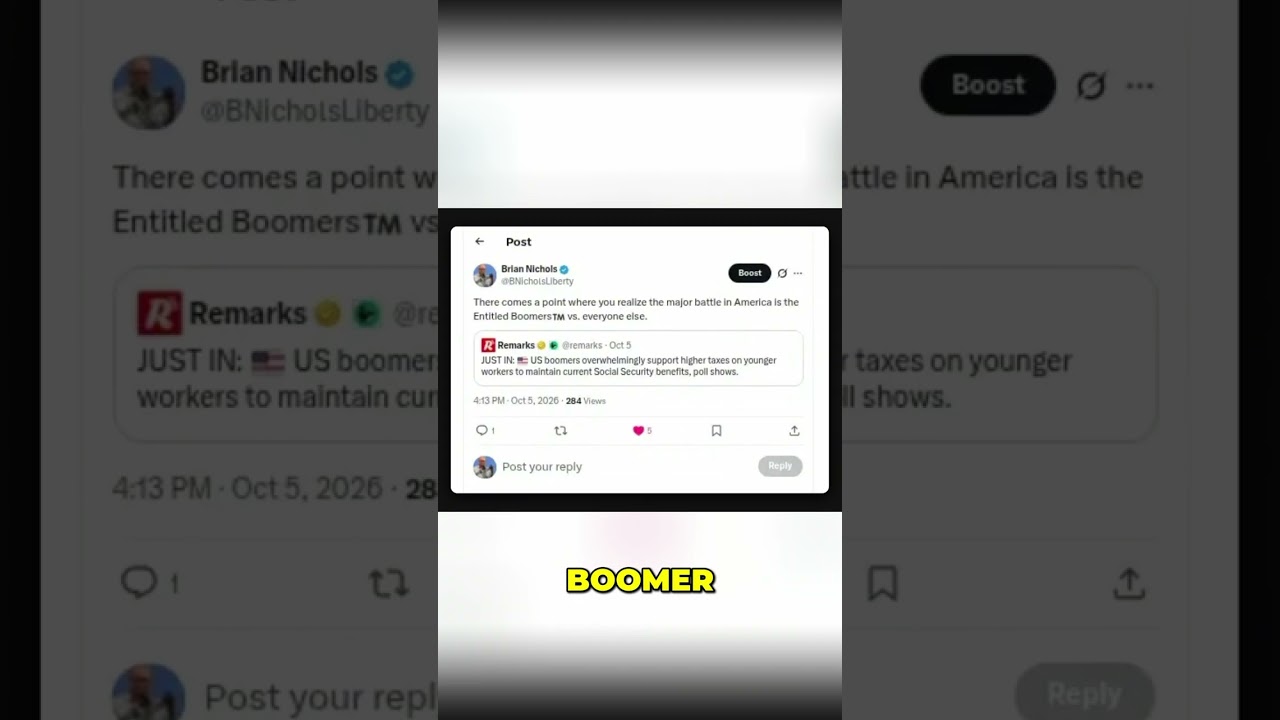 Boomers vs. Everyone Else: The Real American Battle #shorts