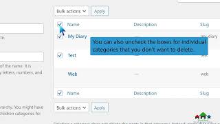 How to Delete Categories in WordPress
