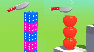 Slice It All Gameplay! Satisfying and relaxing ASMR slicing video