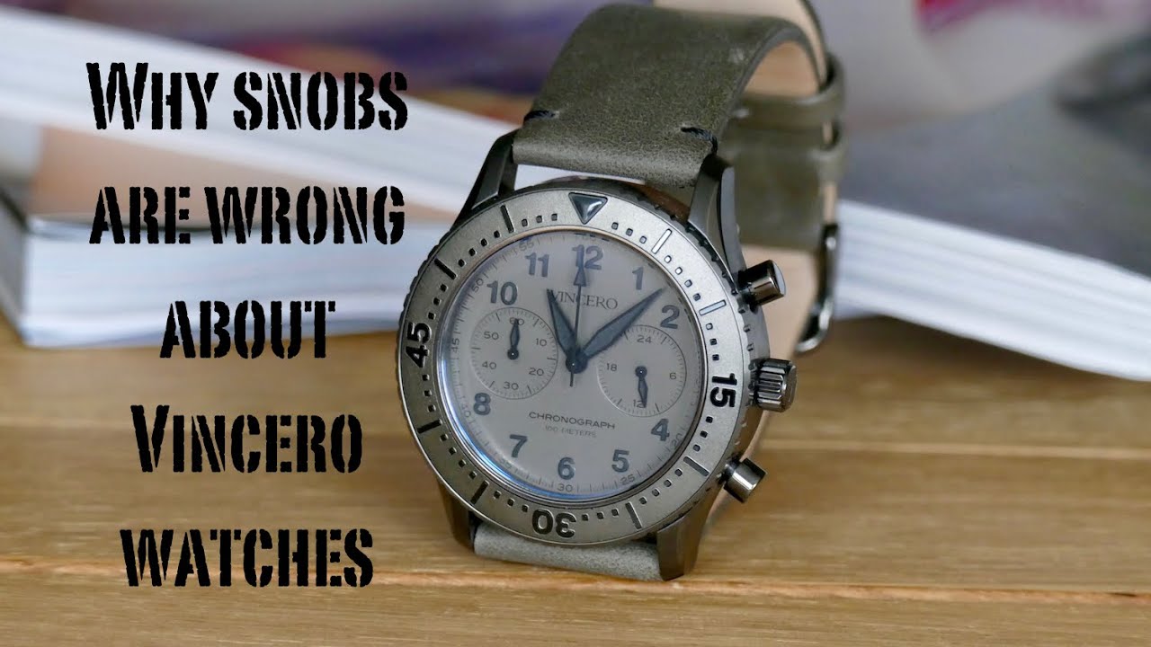 Watch snobs are wrong about fashion brands like Vincero