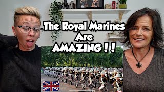 American Couple Reacts: Beating The Retreat March from Barracks! Royal Marines! FIRST TIME REACTION!