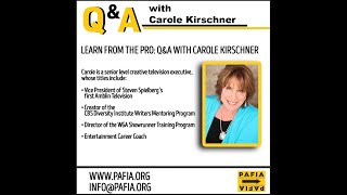 Masterclass with Carole Kirschner, Director of the WGA Showrunner Training Program Information