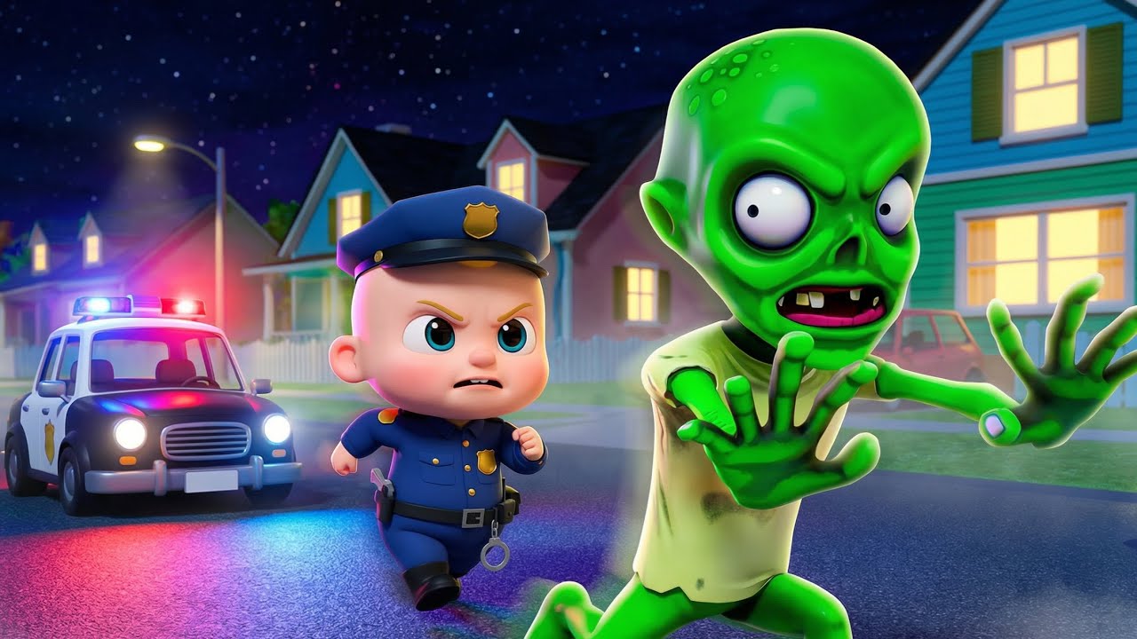 Monster Police 🧟🚨 | Kids Songs & Nursery Rhymes | GoYoYo Kids