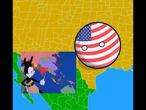 México 🇲🇽 le dice los países del mundo ah los estados calentados 🇺🇸 #countryballs #humordepaises