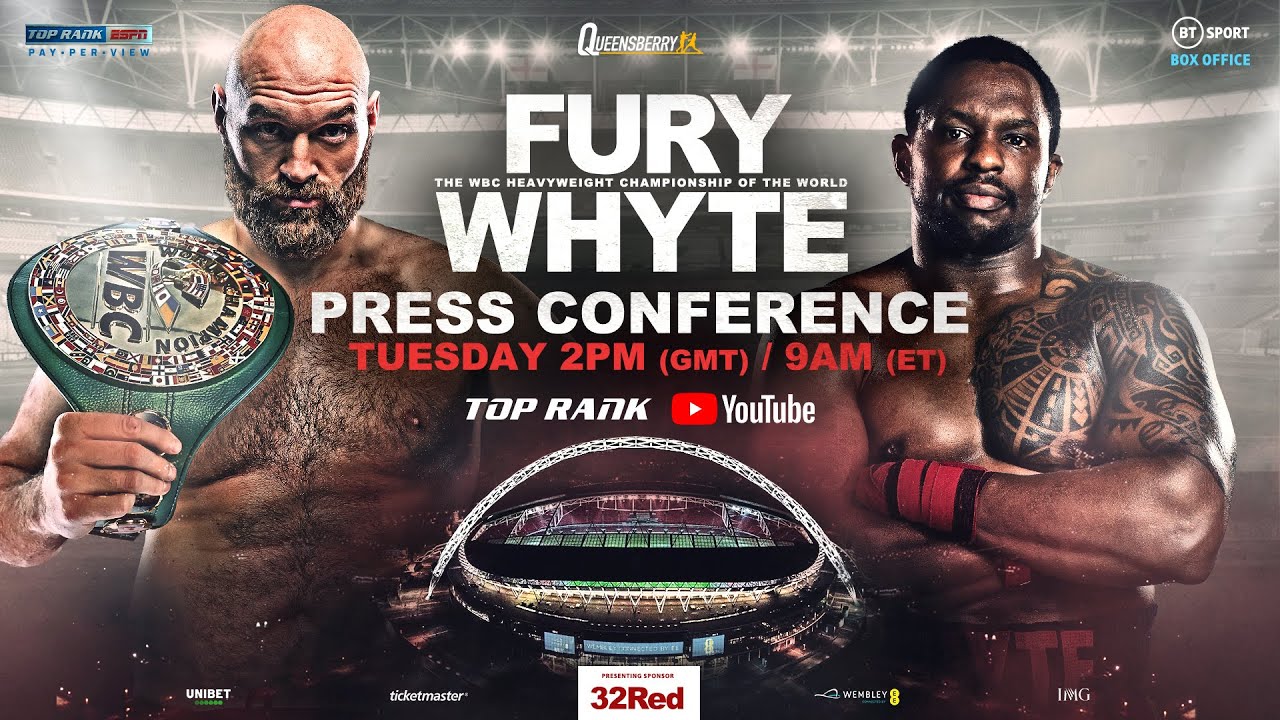 fury whyte fight online