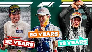 The Youngest F1 Podiums Ever