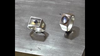 Tutorial For Making A Box Ring Out OF Sterling Silver