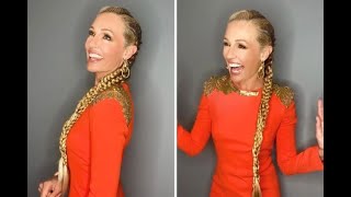 TV presenter Cat Deeley has had quite the edgy hair transformation as she shows off waist-length “wa