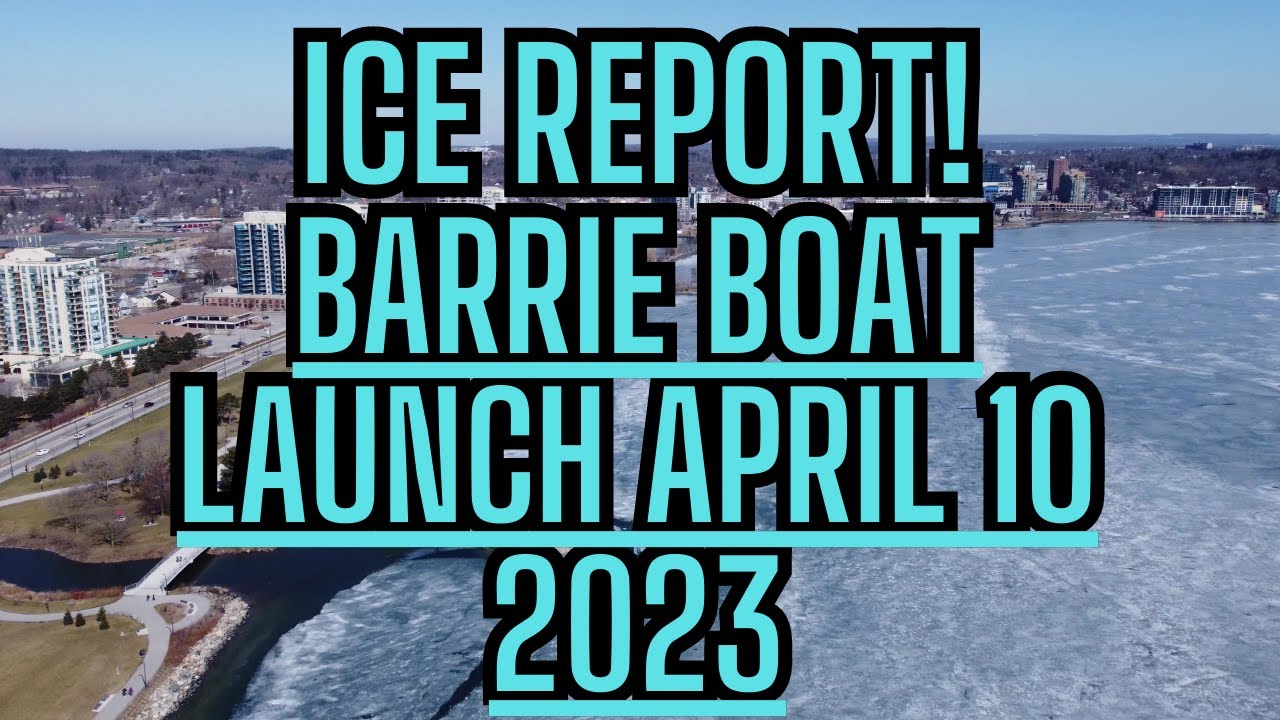 LAKE SIMCOE ICE REPORT APRIL 10 2023 YouTube