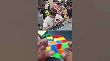 I solve a Rubiks cube at the speed of light #shorts