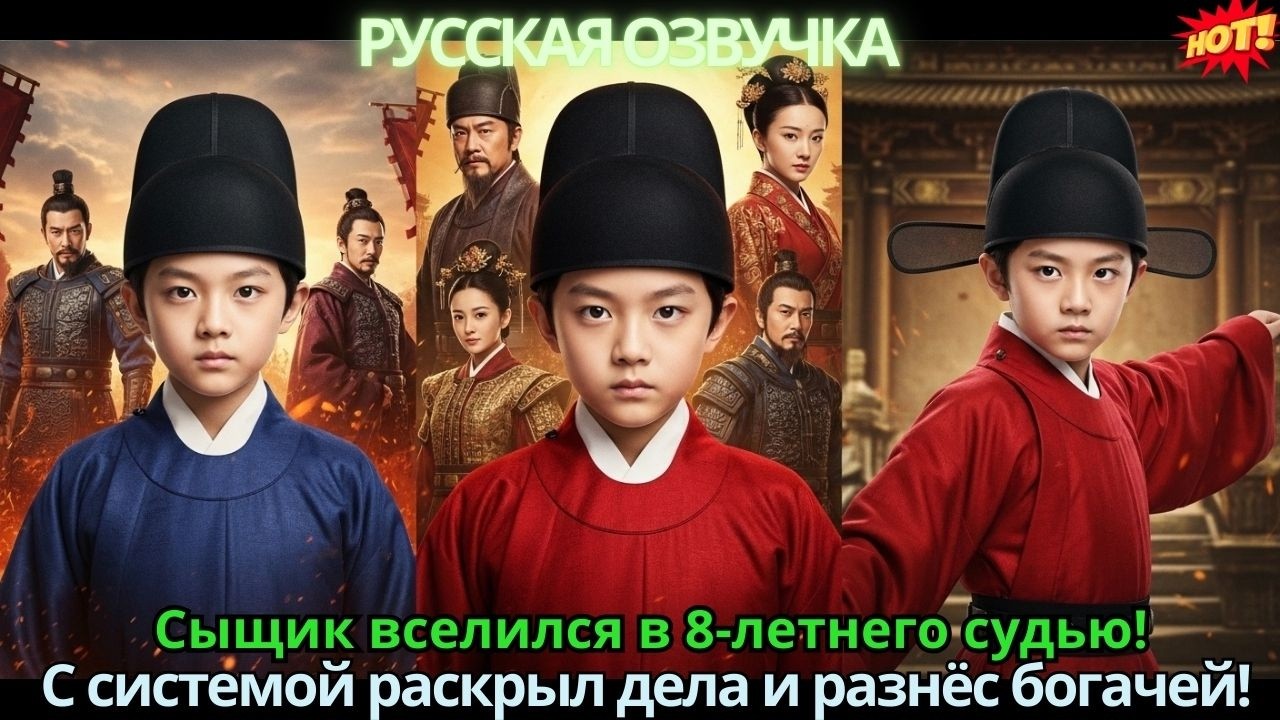 Сыщик вселился в 8-летнего судью! С системой раскрыл дела и разнёс богачей!