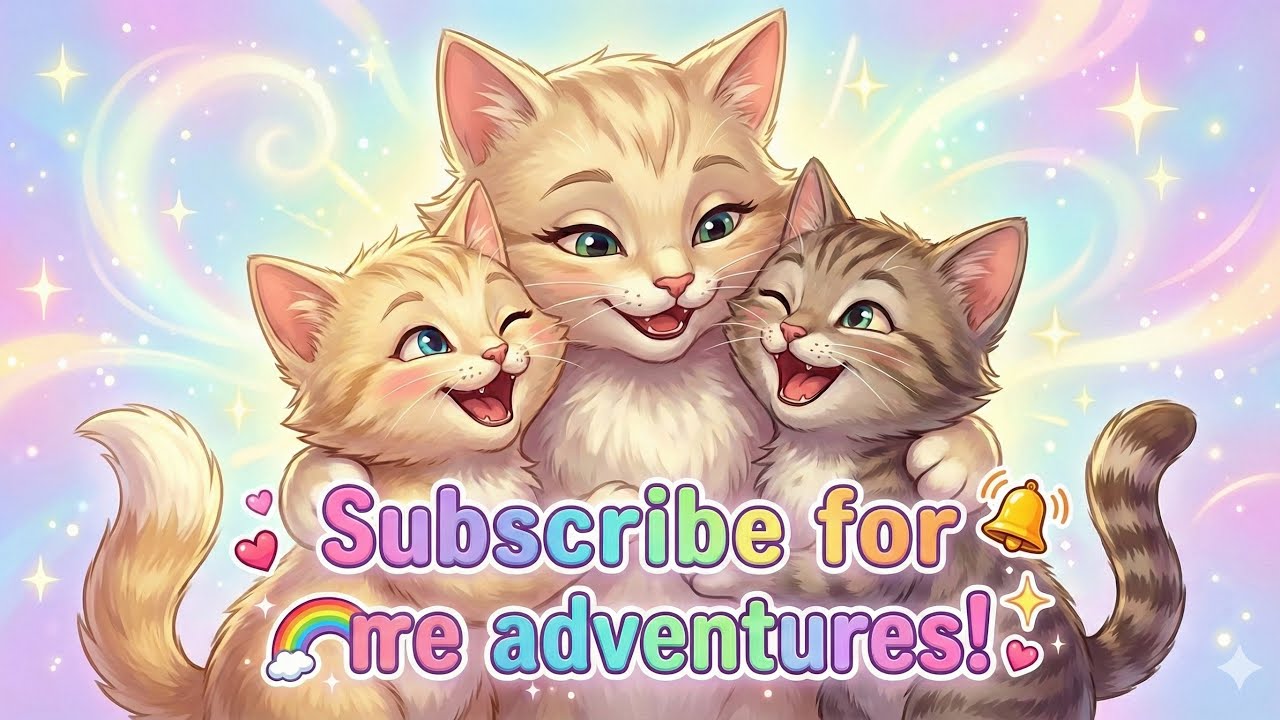 Рэди и Сори: Волшебное приключение с именинным тортом! 🐱🍰🌈