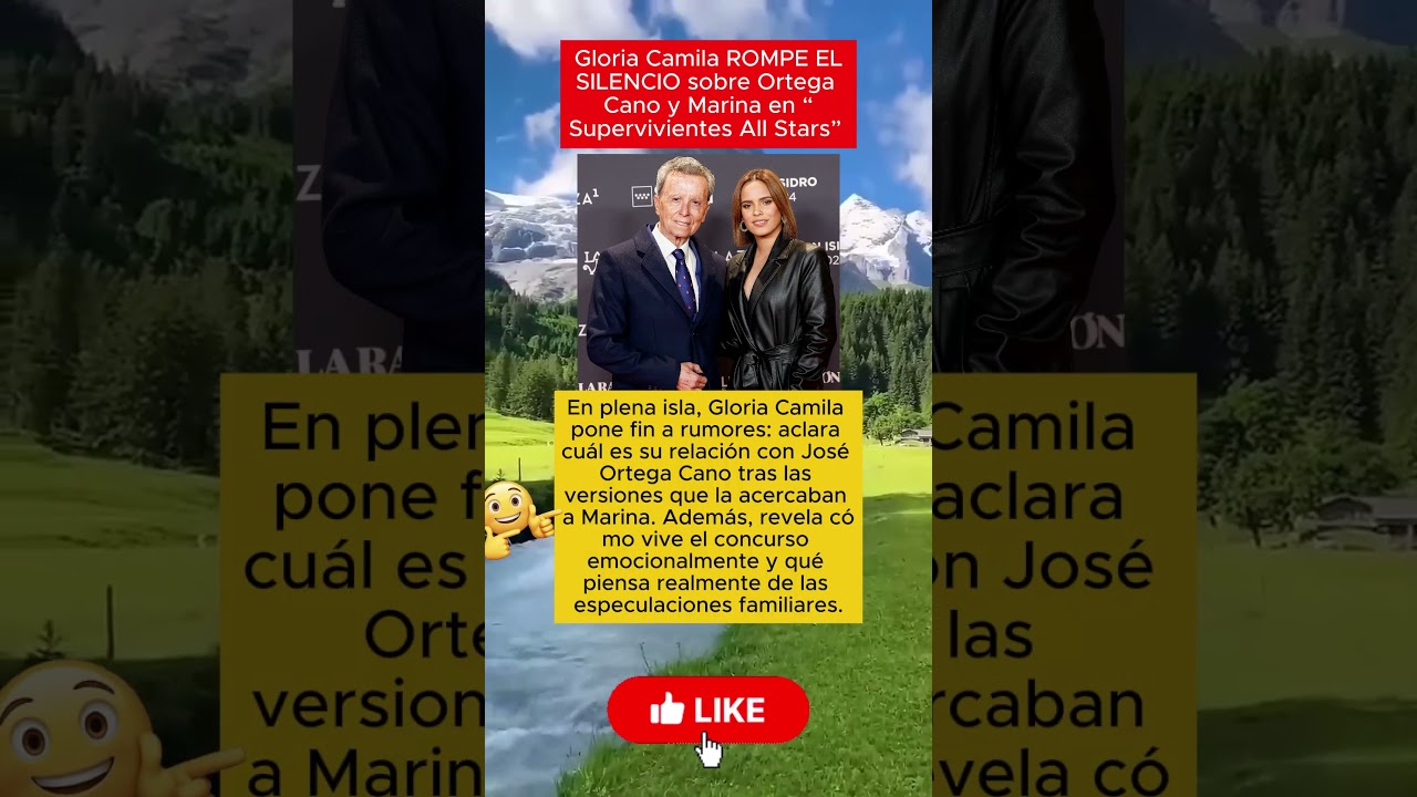 🔥 Gloria Camila ROMPE EL SILENCIO sobre Ortega Cano y Marina en “Supervivientes All Stars” 😱