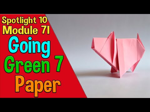 Spotlight 10 Going Green 7. Paper