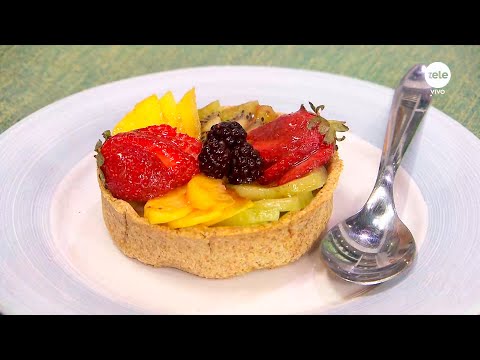 Tartaleta de frutas sin azúcar