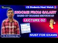 Income from Salary | Basis Of Charge Section 15(2) Explained Simply 02 | Chinmay Tutorials #taxation