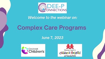 Complexe zorgprogramma