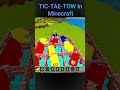 1v1ing with evoker in TIC-TAE-TOW #shorts #minecraft