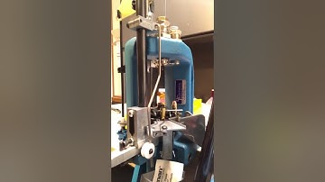 Dillon 450 with Lee bullet feeder adaptor bracket