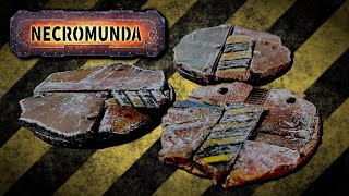 Warhammer 40,000 - Scratch Built - Necromunda Bases