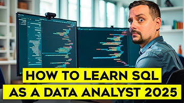 How to Learn SQL As A Data Analyst - 2025 | SQL Roadmap | How to Learn SQL For Beginners