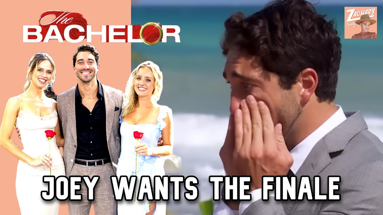 Joey is OVER the Theories & is Ready for The Bachelor Finale