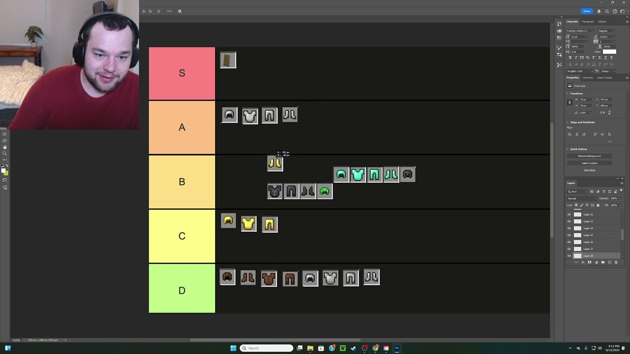Armor tier list in minecraft