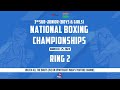 3RD SUB - JUNIOR NATIONAL BOXING CHAMPIONSHIPS | RING 2 | DAY 5