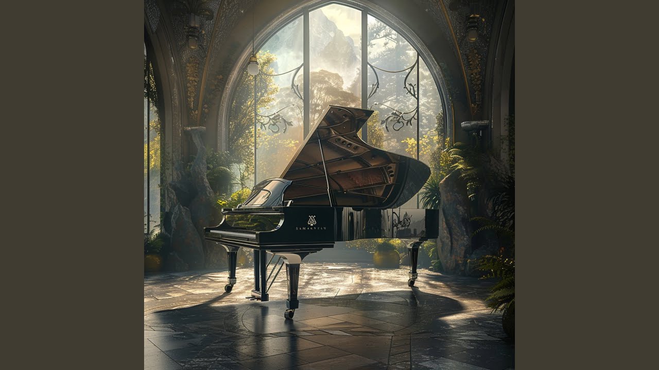 Peaceful Paws Piano Echoes