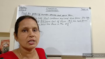 Class-2 maths coursebook ch-4 subtraction part-5(number stories based on subtraction)
