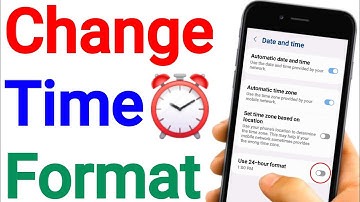 Hoe de tijdnotatie op uw telefoon te wijzigen van 12 uur naar 24 uur