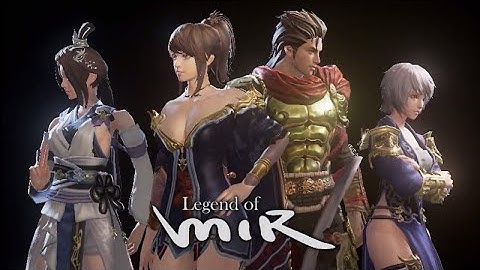 Legend of Mir (CN) - Characters introduction trailer