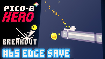 Breakout #65 - Edge Save - Pico-8 Hero