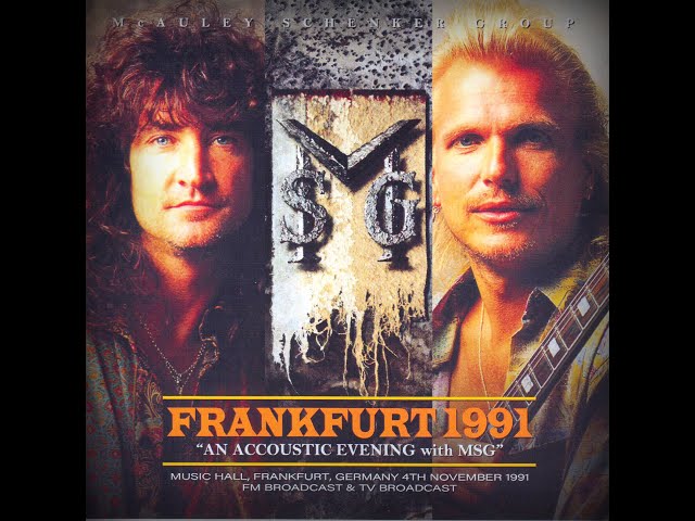 McAULEY / SCHENKER [ ANYTIME ] A LIVE  ACOUSTIC EVENING  1991. class=