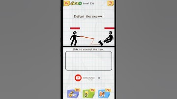 Defeat the enemy | draw 2 Save gameplay  | level 236 #draw2save #shorts