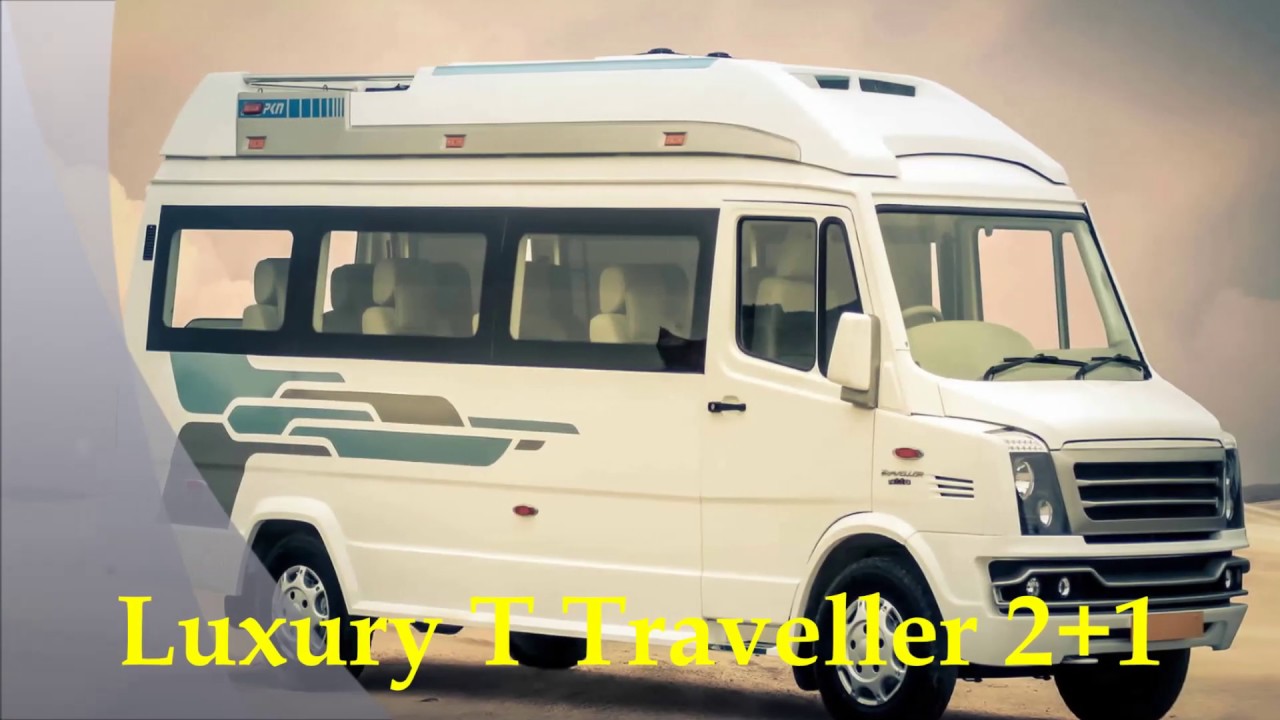Tempo Traveller Hire in Delhi: Tempo Traveller Hire for Outstation | 12, 16, 20, 25 Seater Traveller