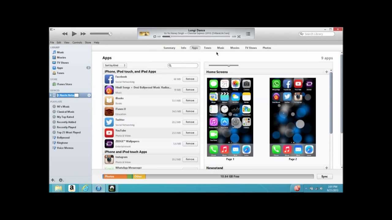 How to set Songs as ringtone in iPhone 5 (Windows 8) ? - YouTube