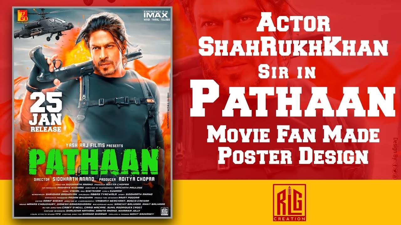 How To Make Pathaan The Movie Fan Made Poster Design in Pixellab | Movie  Poster Design | GowthamRLG - YouTube