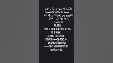 القرآن الكريم   古兰经   ‏اللغة الصينيه    ‏ 中文