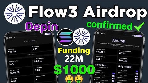 Flow3 Network Airdrop - New Mining Extension Node - Join Early Phase