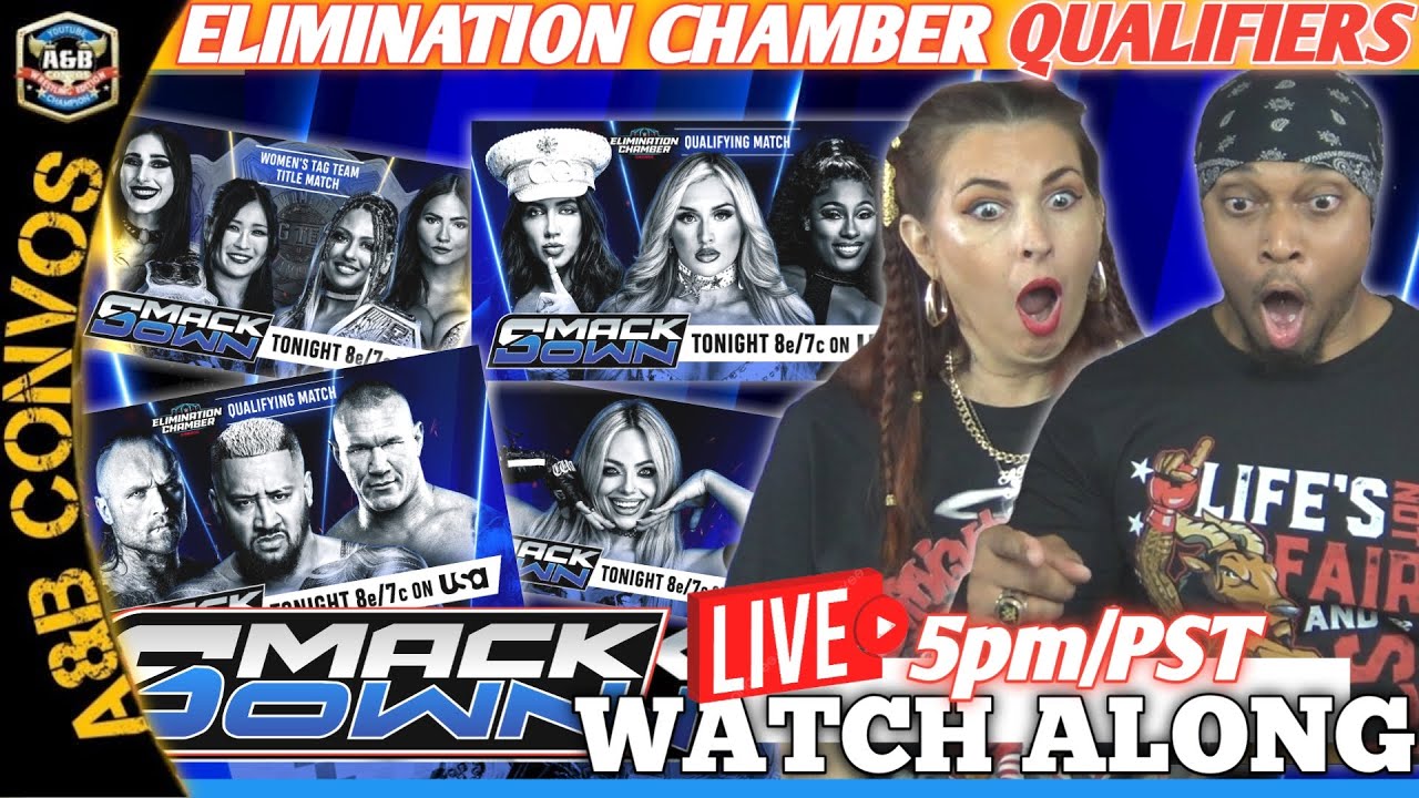 🔴 WWE Smackdown LIVE Stream | Elimination Chamber Qualifiers! - Full Watch Along & Review 2/6/26