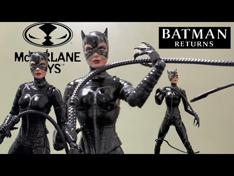 Mcfarlane Toys Batman Returns Catwoman figure review - YouTube