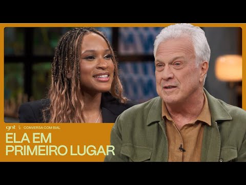 Rebeca Andrade destaca SUCESSO na ginástica e na saúde mental! | Conversa Com Bial