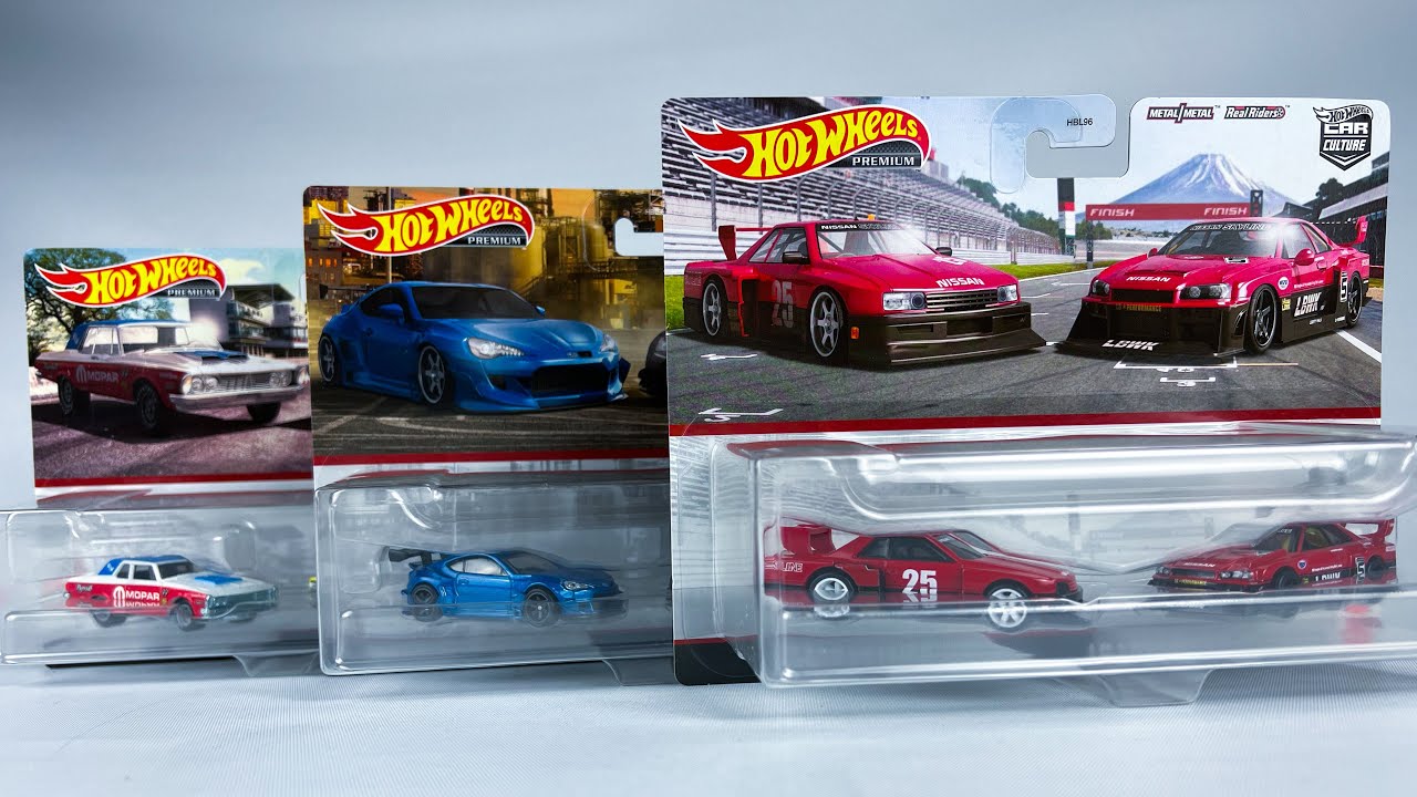 HOT WHEELS - PREMIUM SET - 2021 - CAR CULTURE - TOYOTA