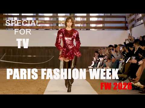 LIVE NOW: PARIS FASHION WEEK FALL 2026-27