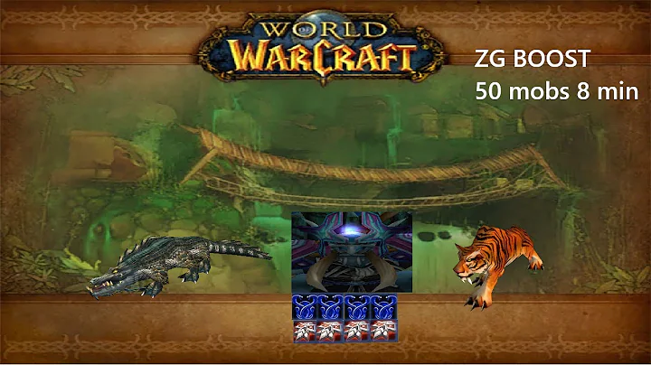 WOW CLASSIC - MAGE Zul'Gurub 50 mobs no lip + troll scout