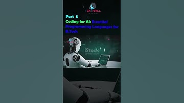 Coding for AI: Essential Programming Languages for B.Tech! Part 5 #ai #viral #trending #aiinindia