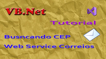 Como consultar CEP com  o Web Service dos Correios. VB.Net tutorial