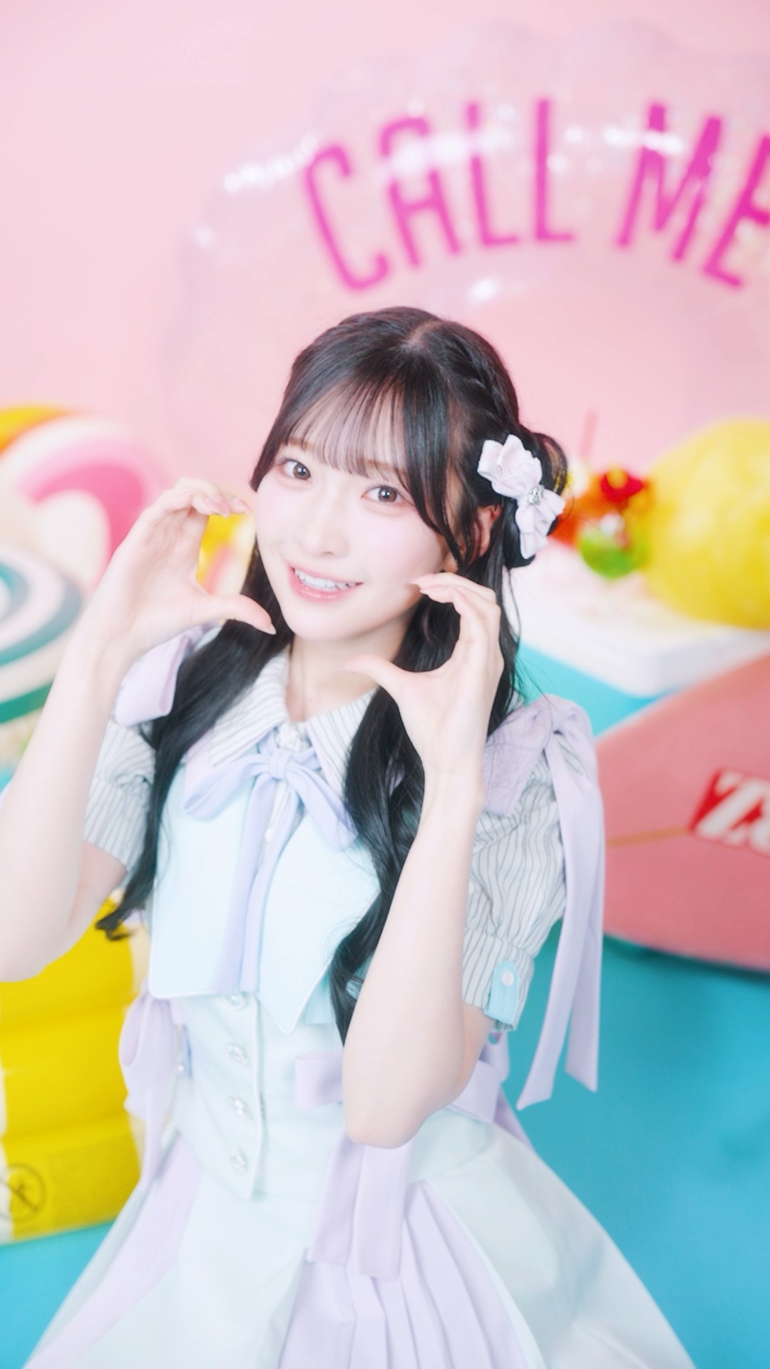 ≒JOY 5thシングル『サマーツインテール』Summer Lip ver. / 山田杏佳