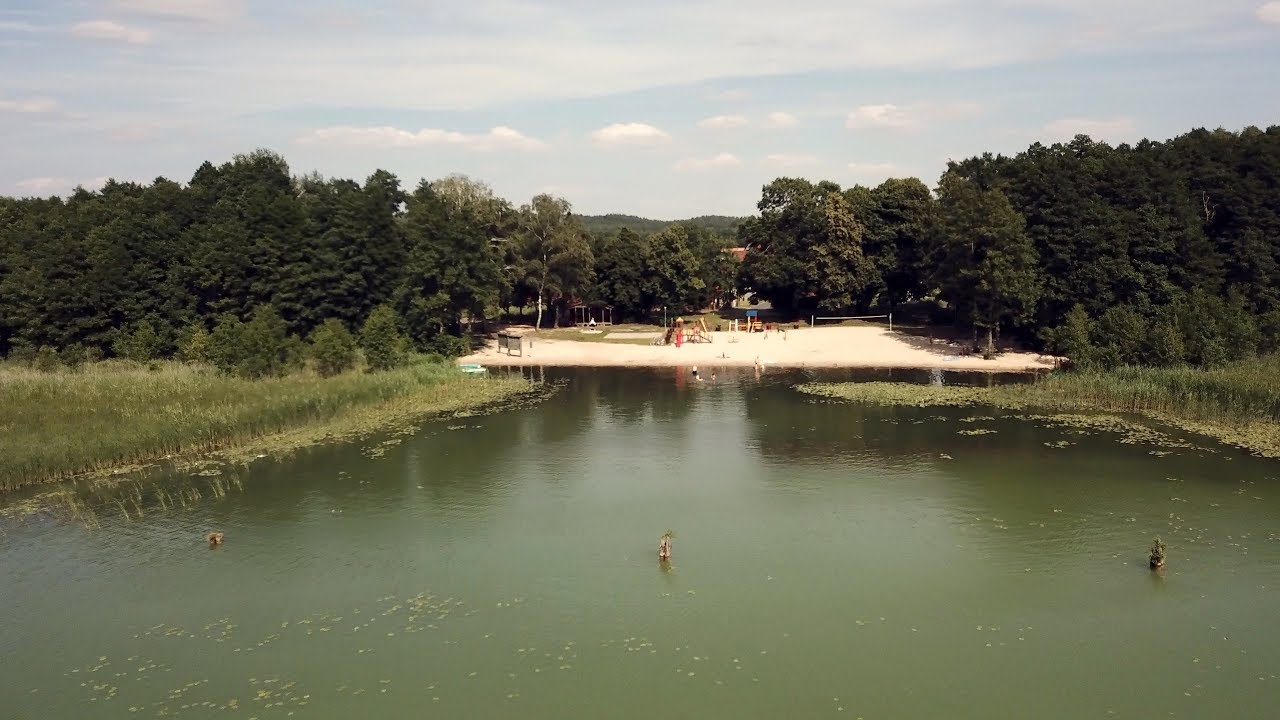 Lubuskie z drona: Jezioro Goszcza w Lubrzy